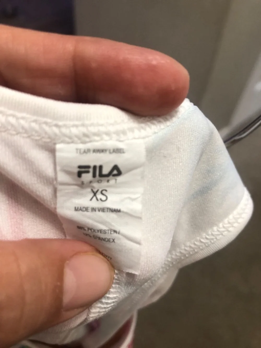 Fila Sport Active Tank Top Birds Flowers XS Womens - Picture 4 of 4